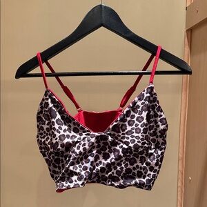 Leopard Print Women's Bralette